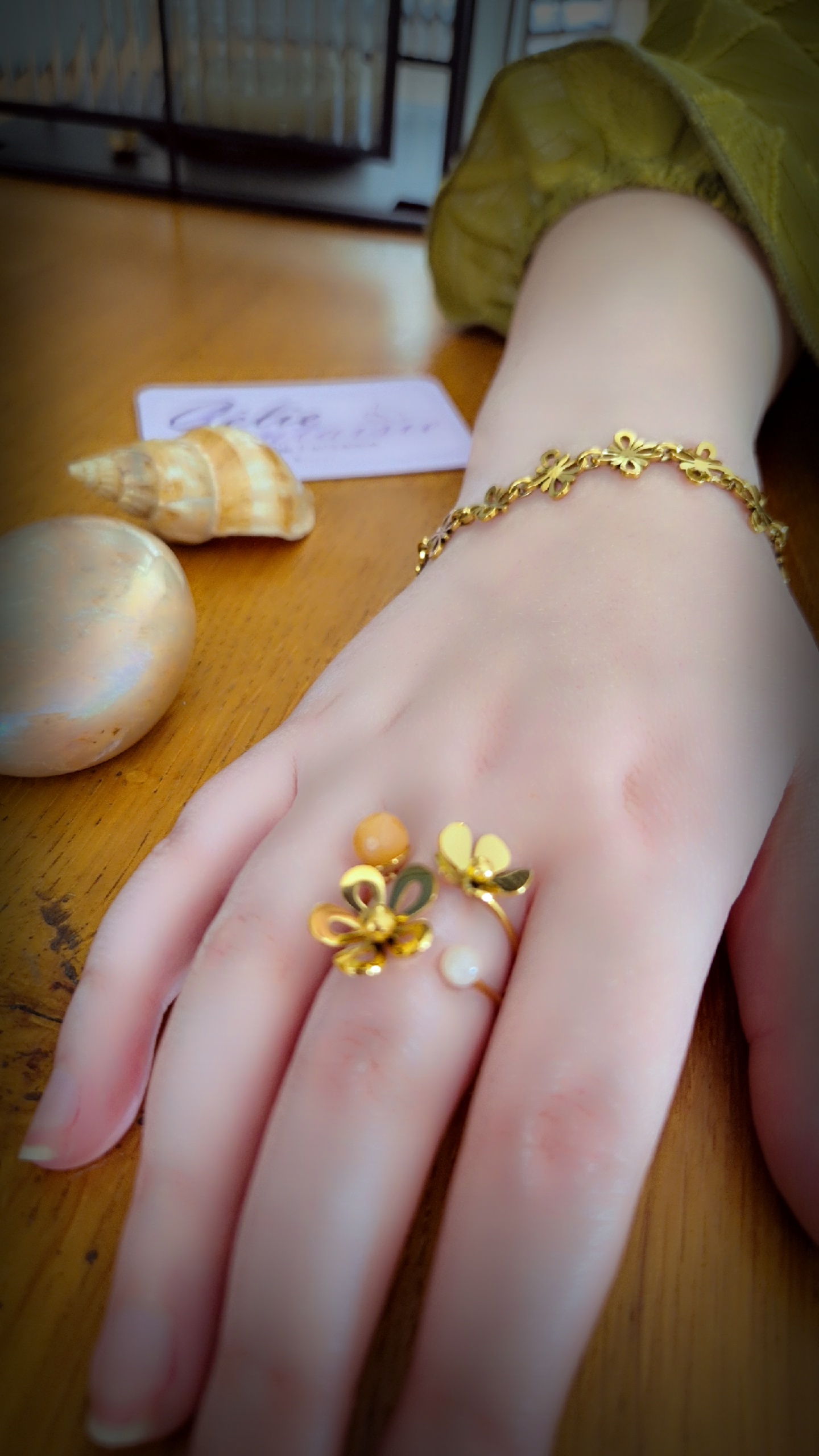 Bague Fleur